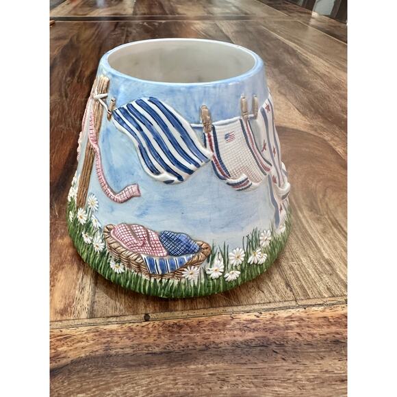 Yankee Candle Laundry Day Clothesline Candle Shade Holder - Picture 4 of 6